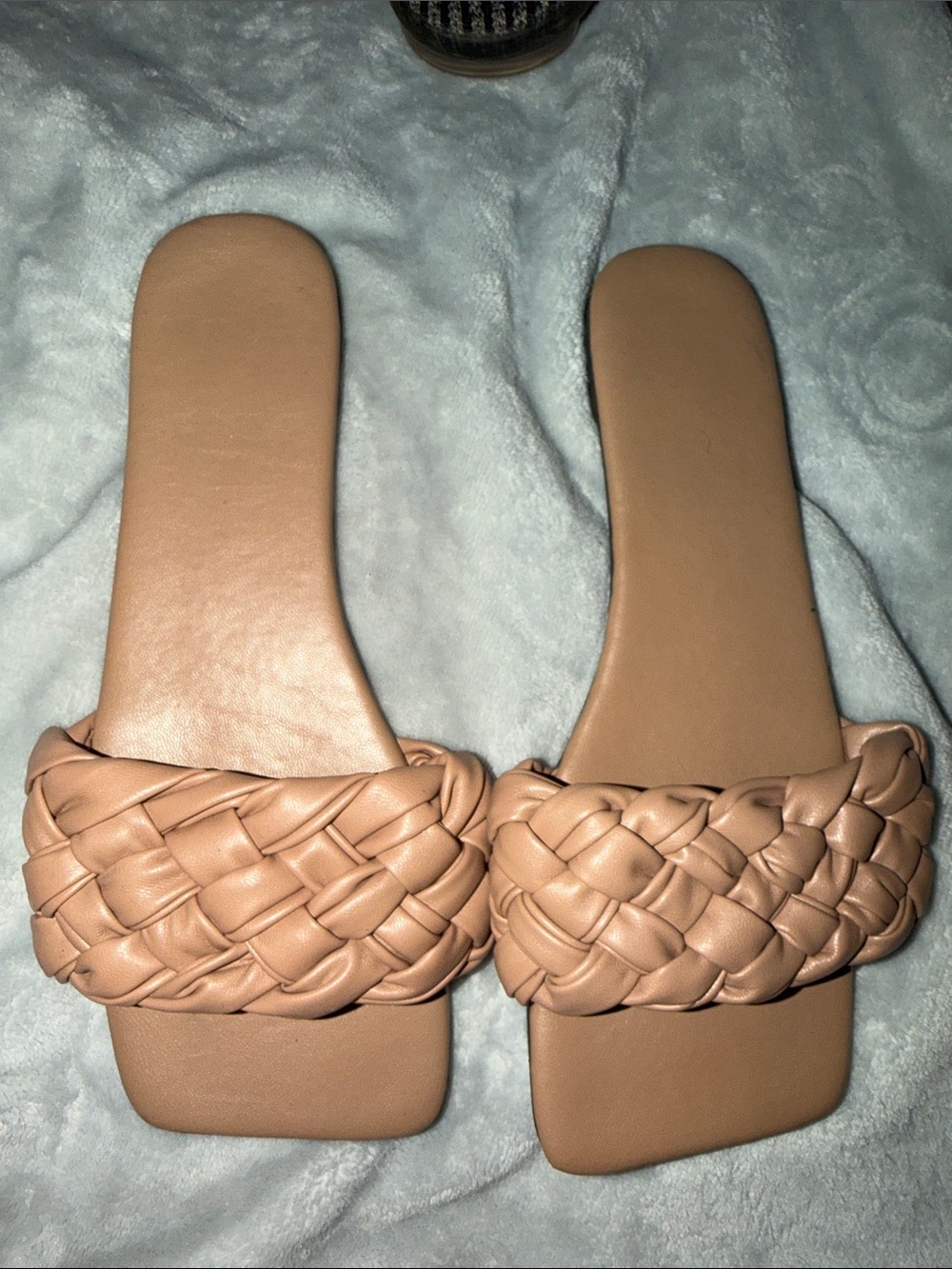 Woven Slide Sandals - Tan Women’s Slides
